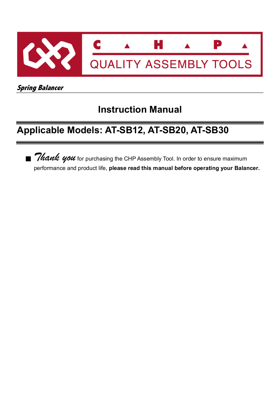 Hakko AT-SB12, AT-SB20, AT-SB30 User Manual - ManualMachine.com