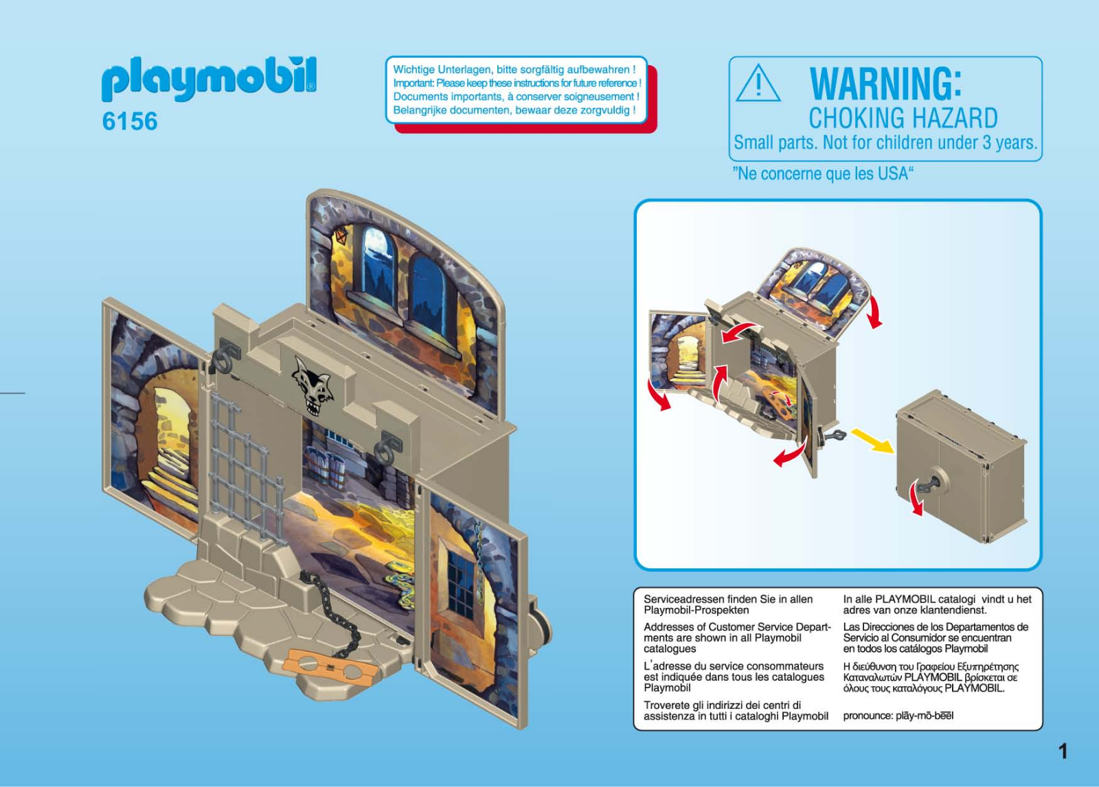 Playmobil 6156 Instructions