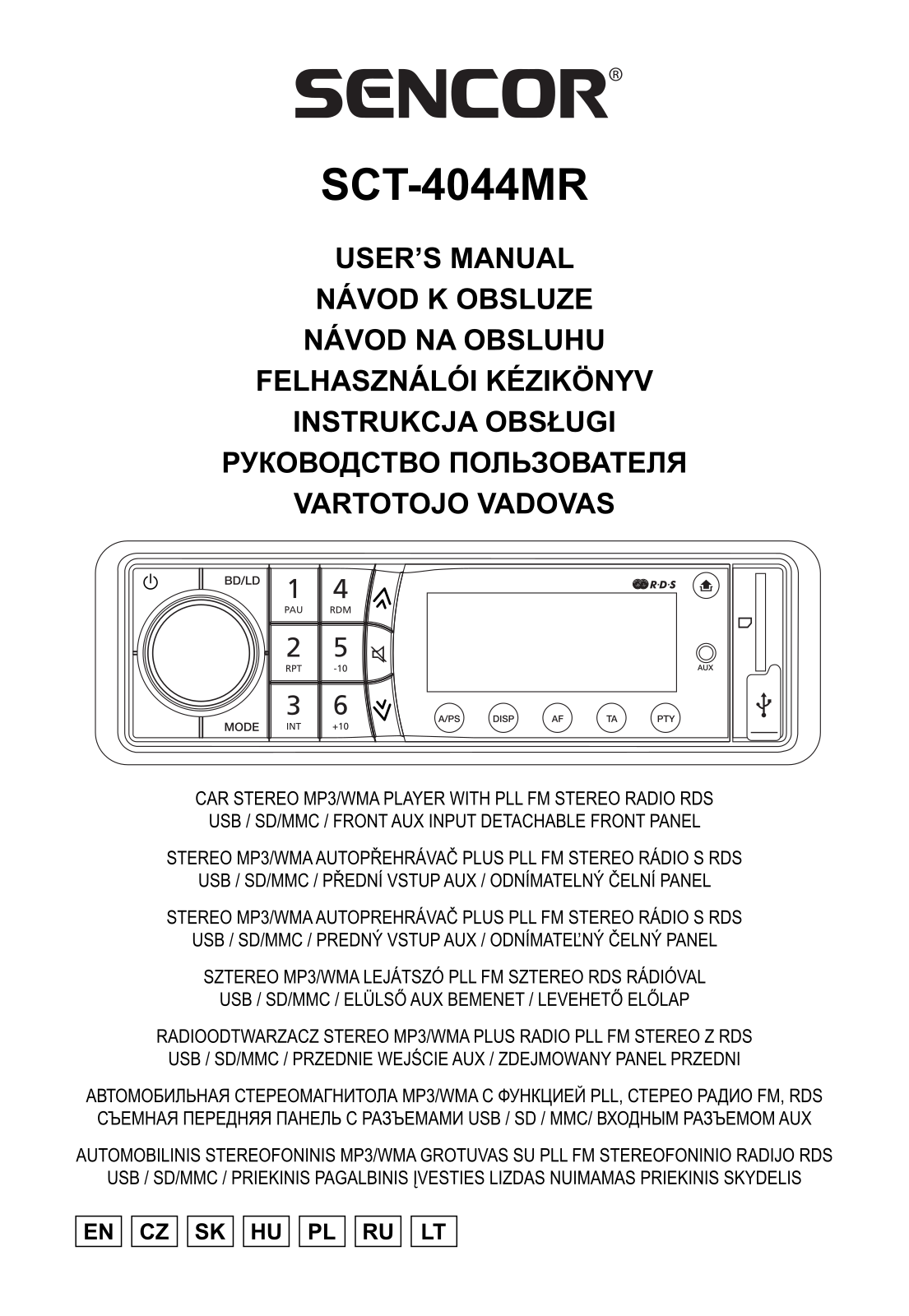 Sencor SCT 4044MR User Manual