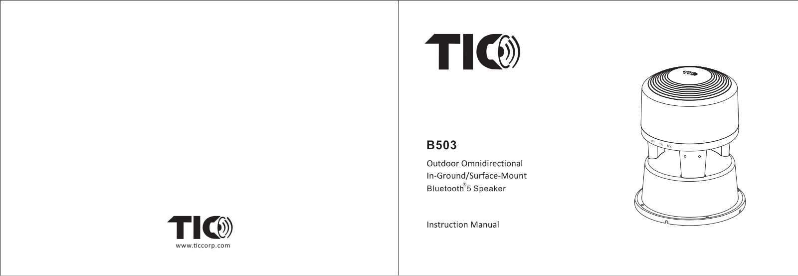 TIC B503 Instruction Manual