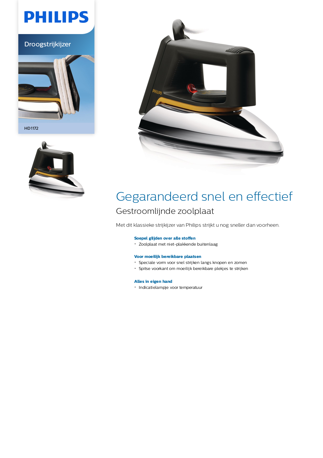 Philips HD1172/00 Leaflet - ManualMachine.com