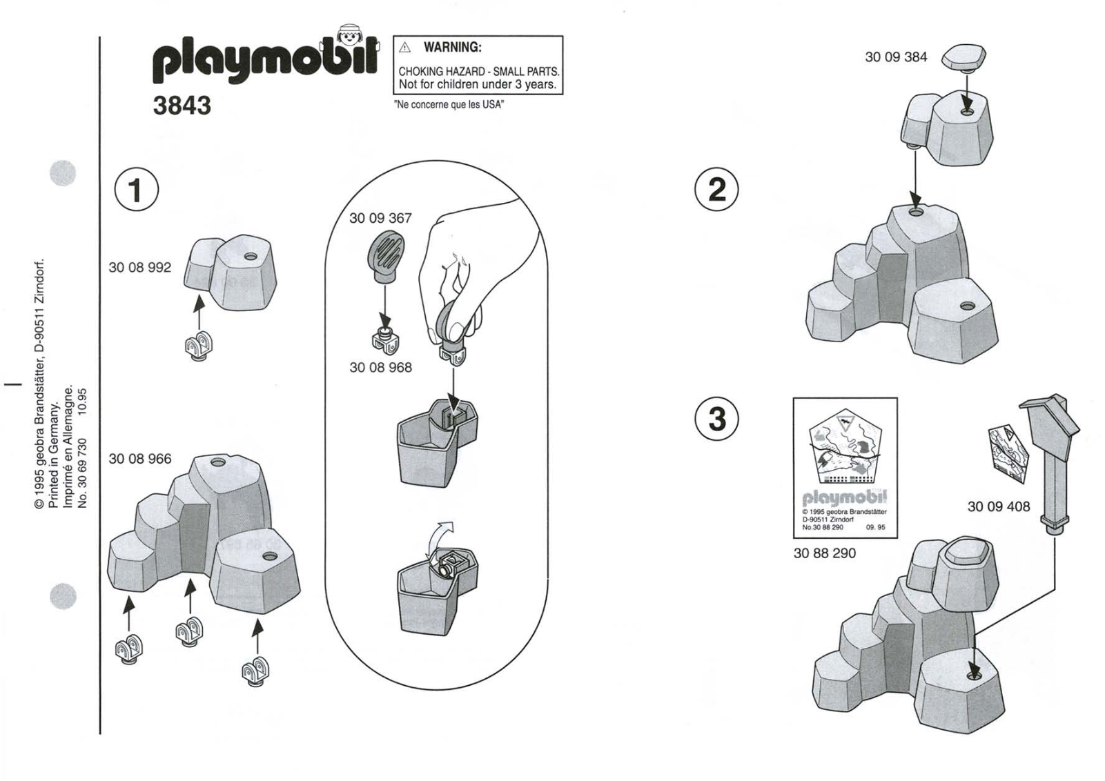 Playmobil 3843 Instructions