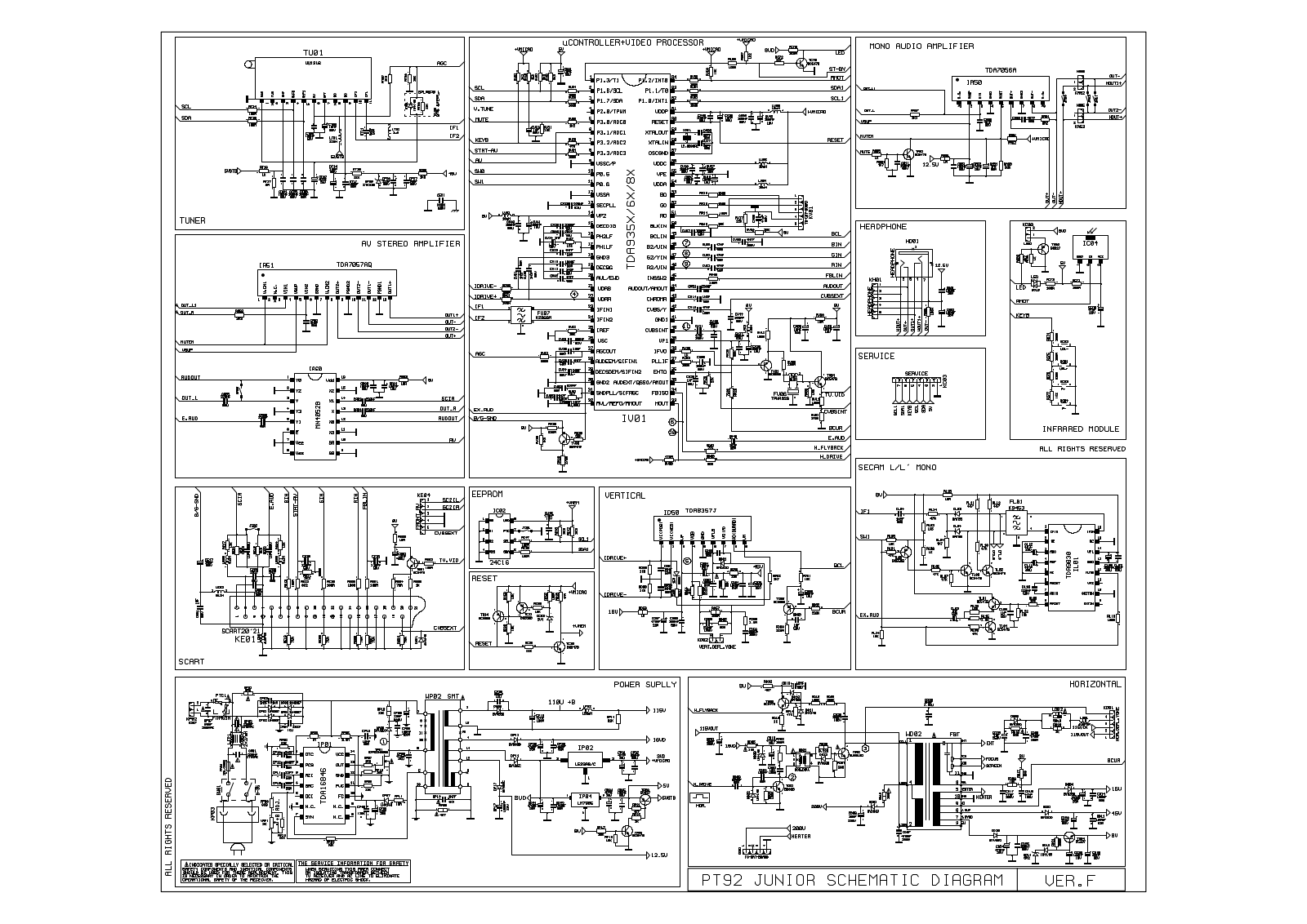 RAINFORD PT92 Schematics  02