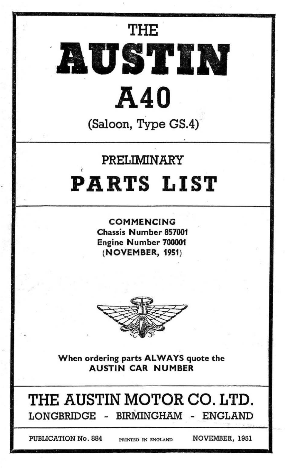 Austin A40 User Manual - ManualMachine.com