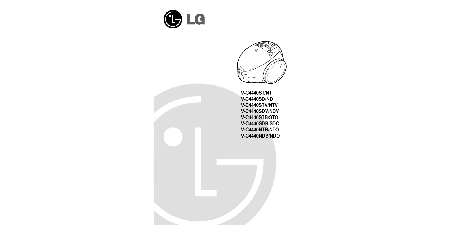 LG V-C4440NDV User Manual