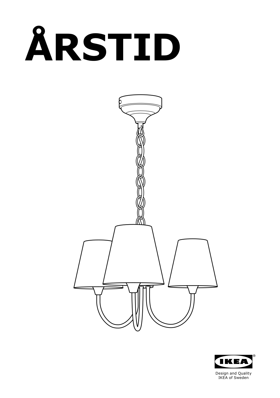 IKEA ARSTID User Manual