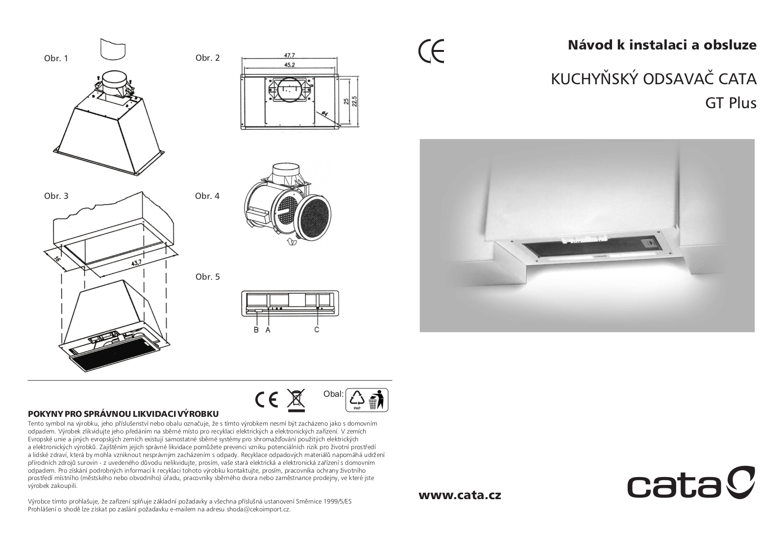 CATA GT PLUS User Manual