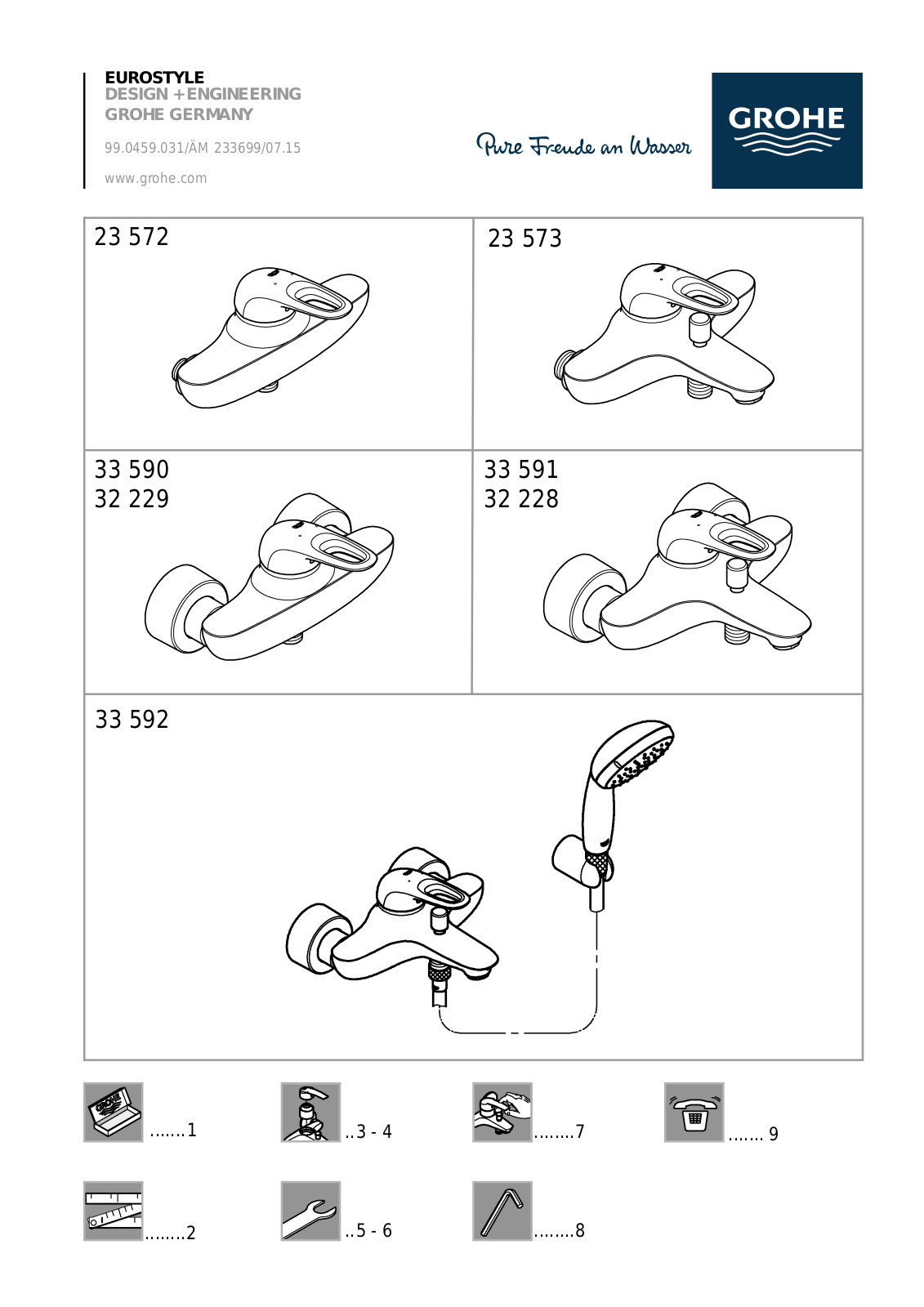 Grohe 33590003 Service Manual