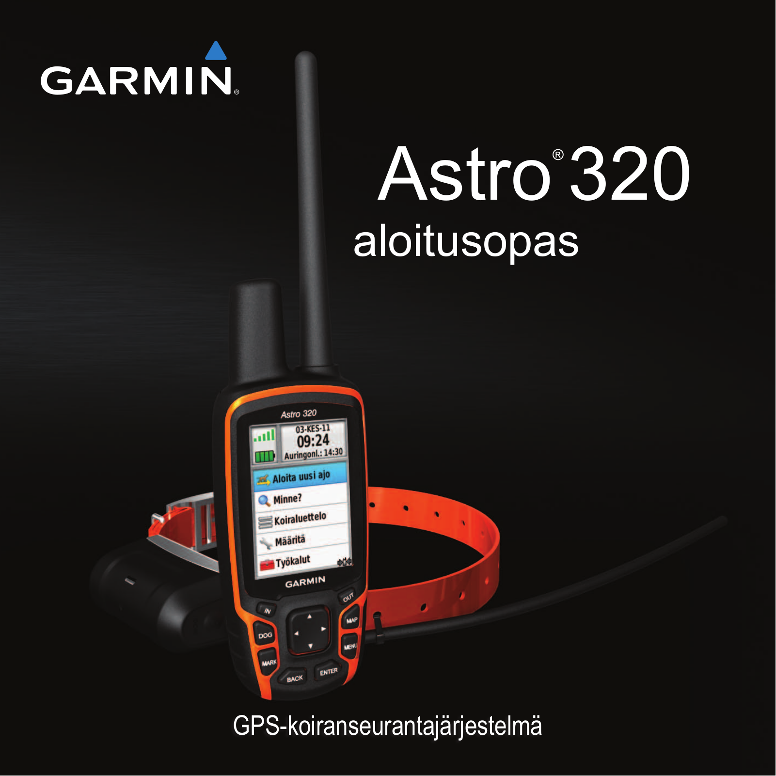 Garmin Astro 320 Getting Started Guide