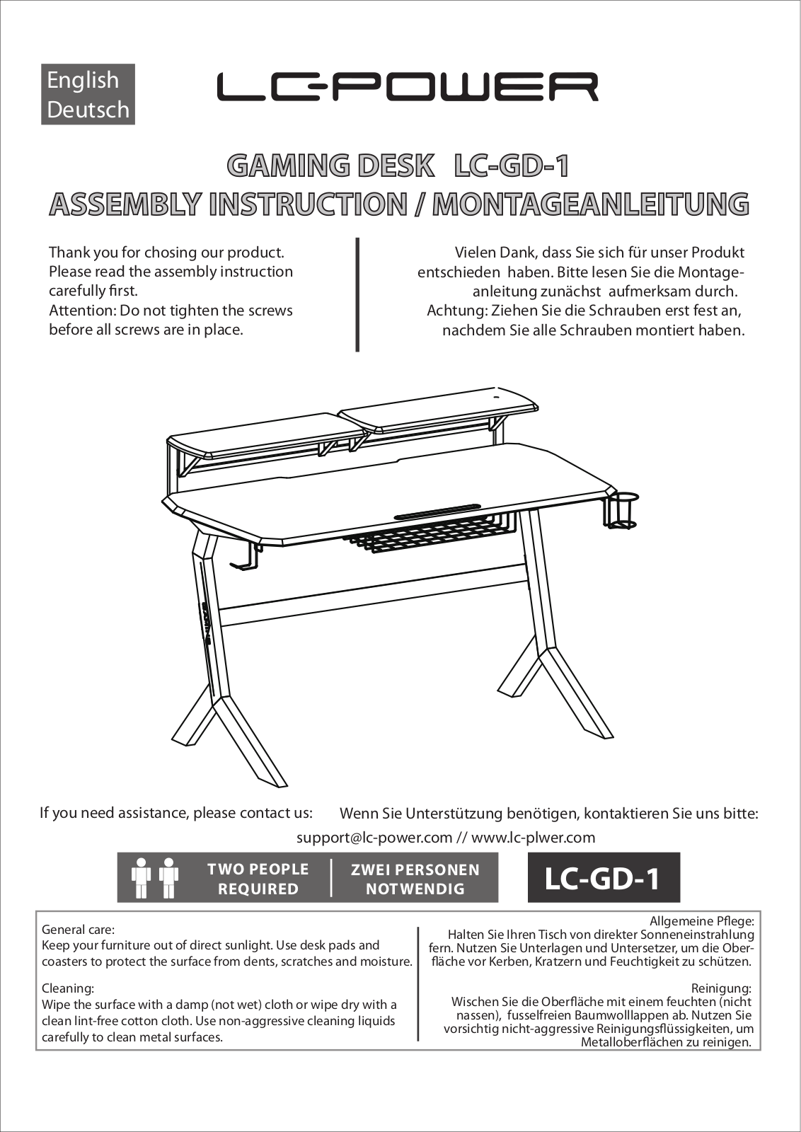 LC-Power LC-GD-1R User Manual