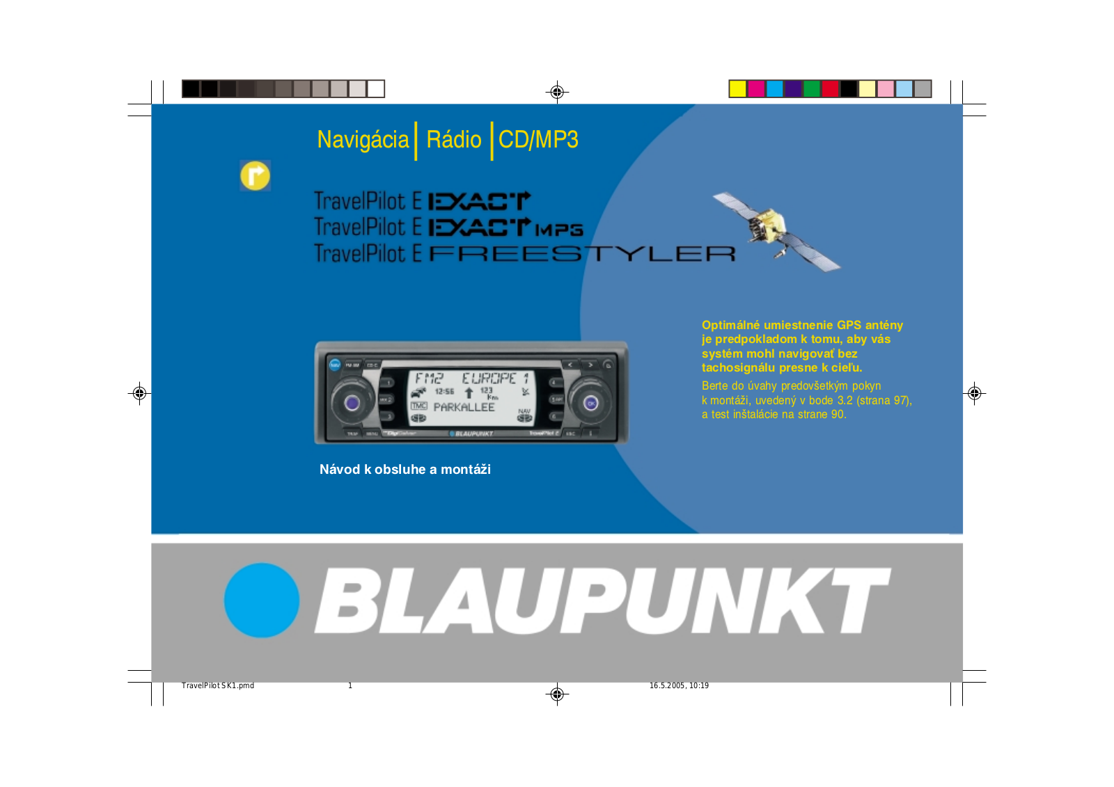 Blaupunkt TRAVELPILOT EXACT User Manual