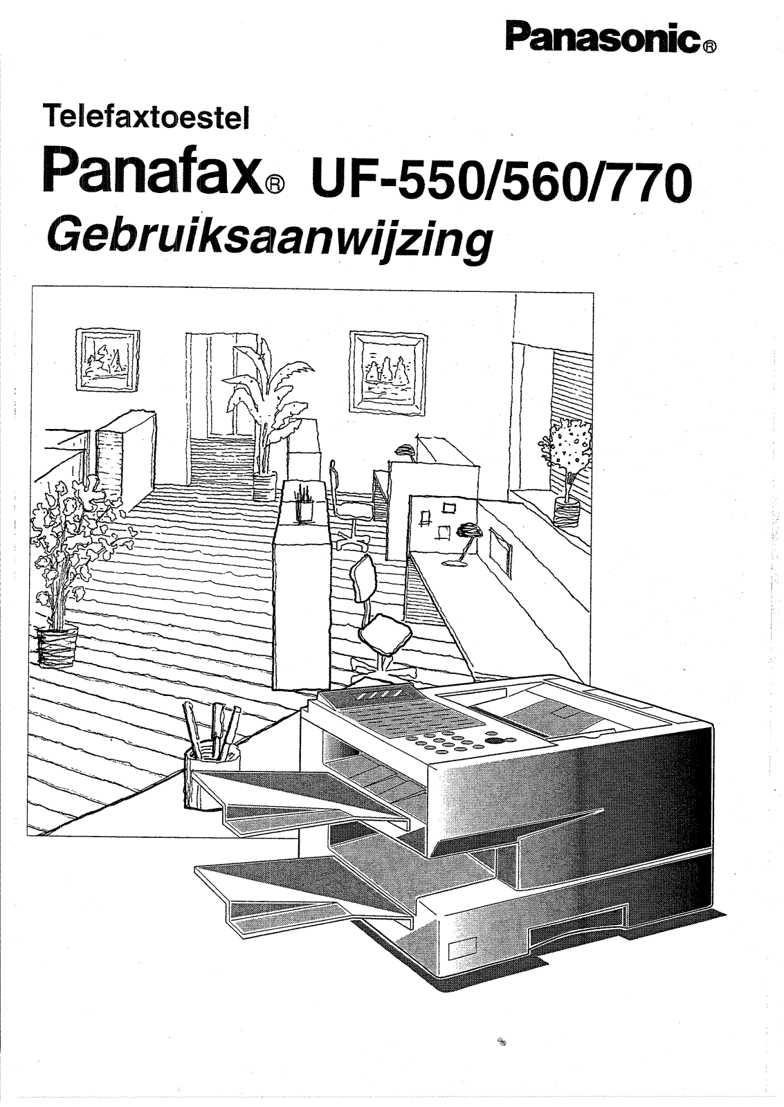 Panasonic UF-770, UF-560, UF-550 User Manual