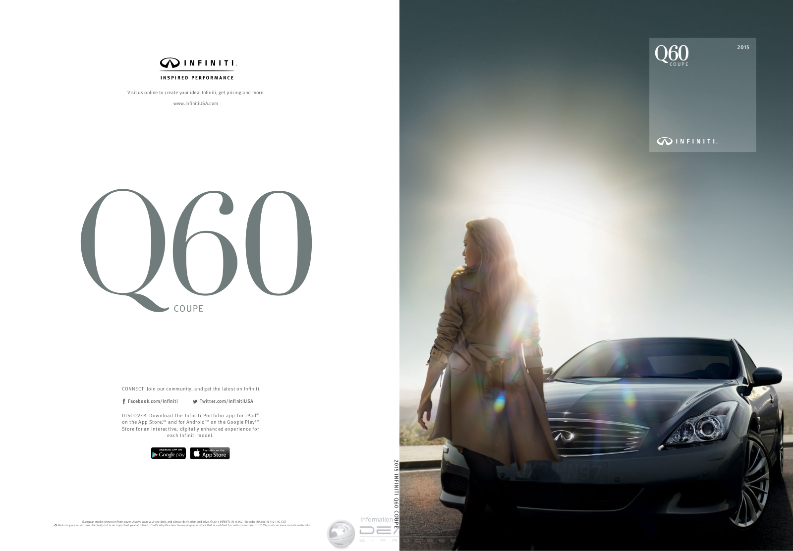 Infiniti Q60coupe 2015 Owner's Manual