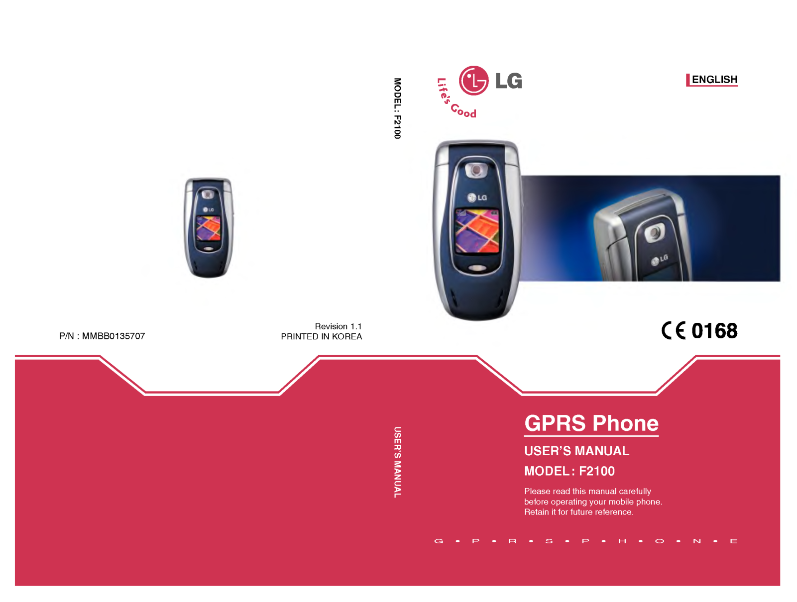 LG F2100 User Manual