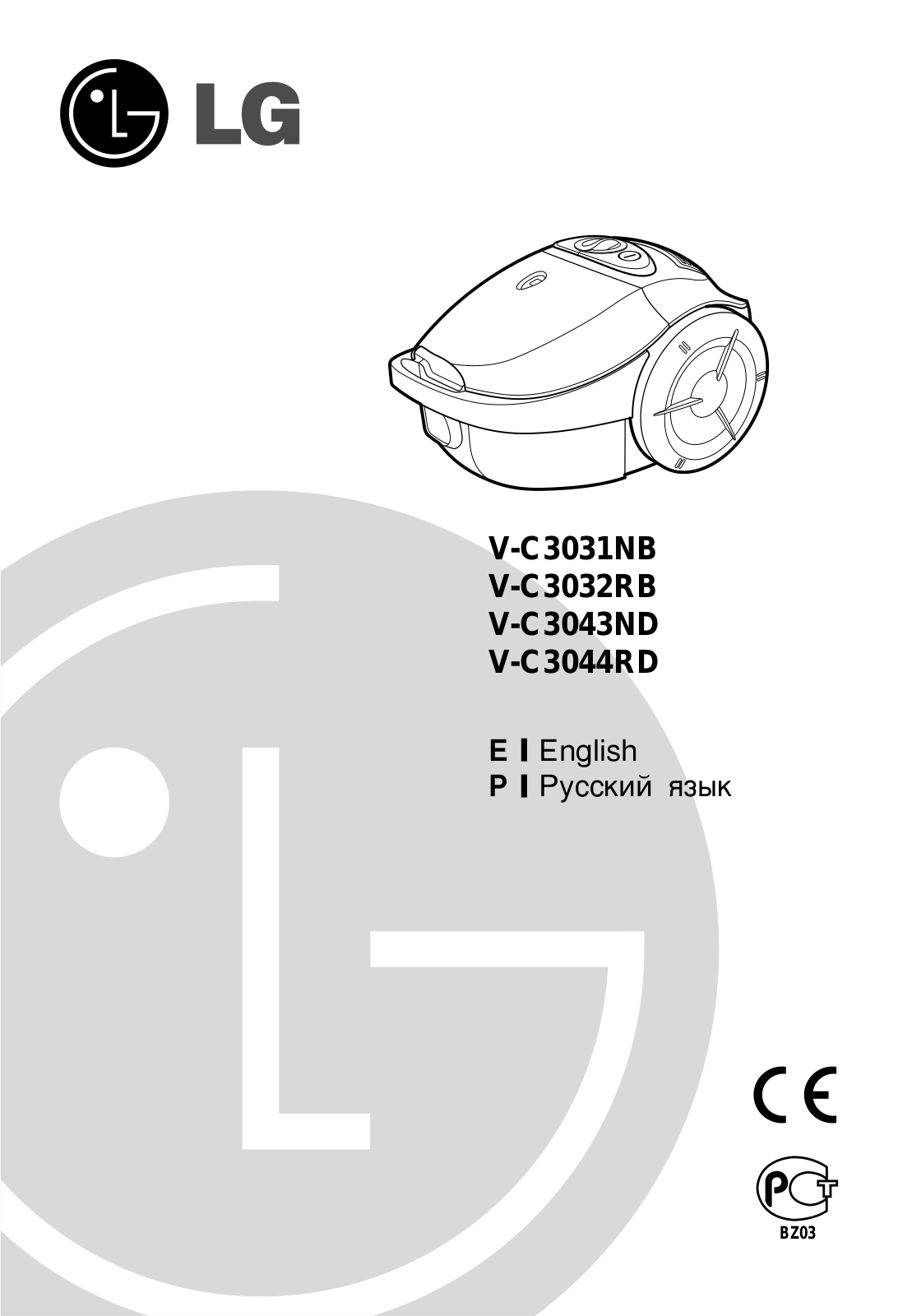 LG V-C3031 NB User Manual