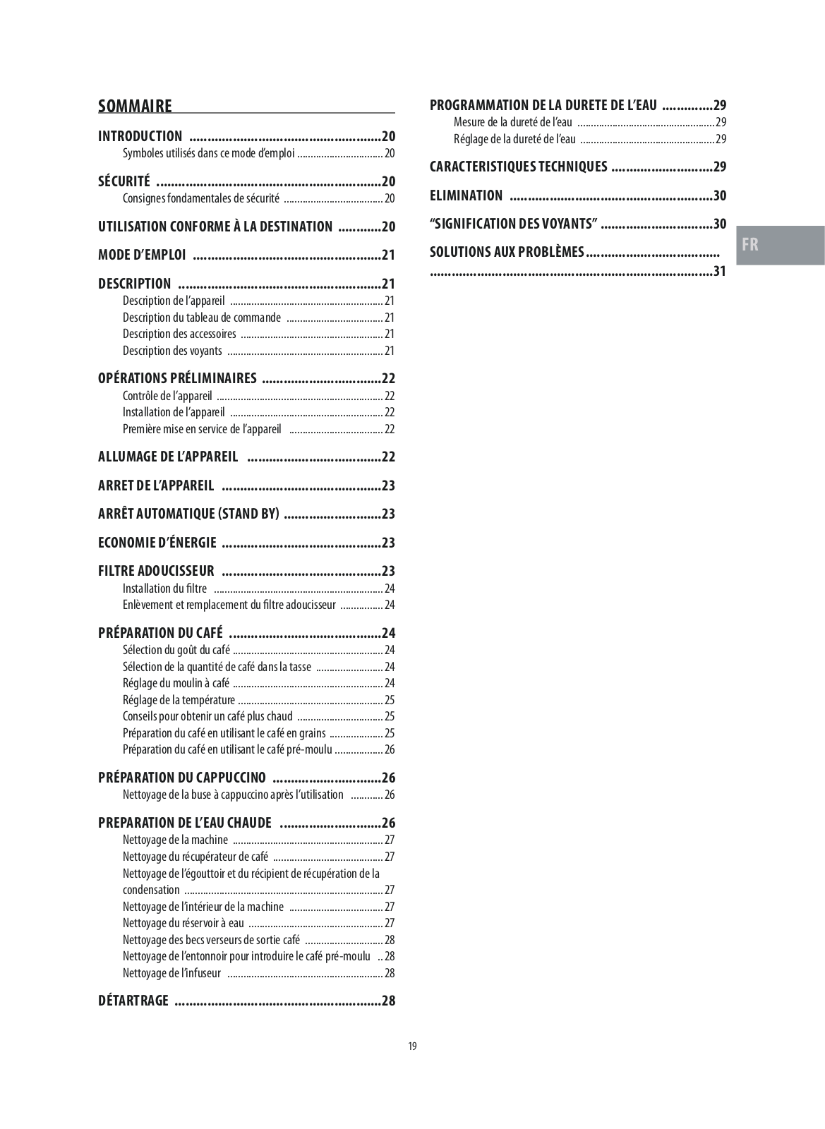 DELONGHI ECAM22110SB, ECAM22110B User Manual