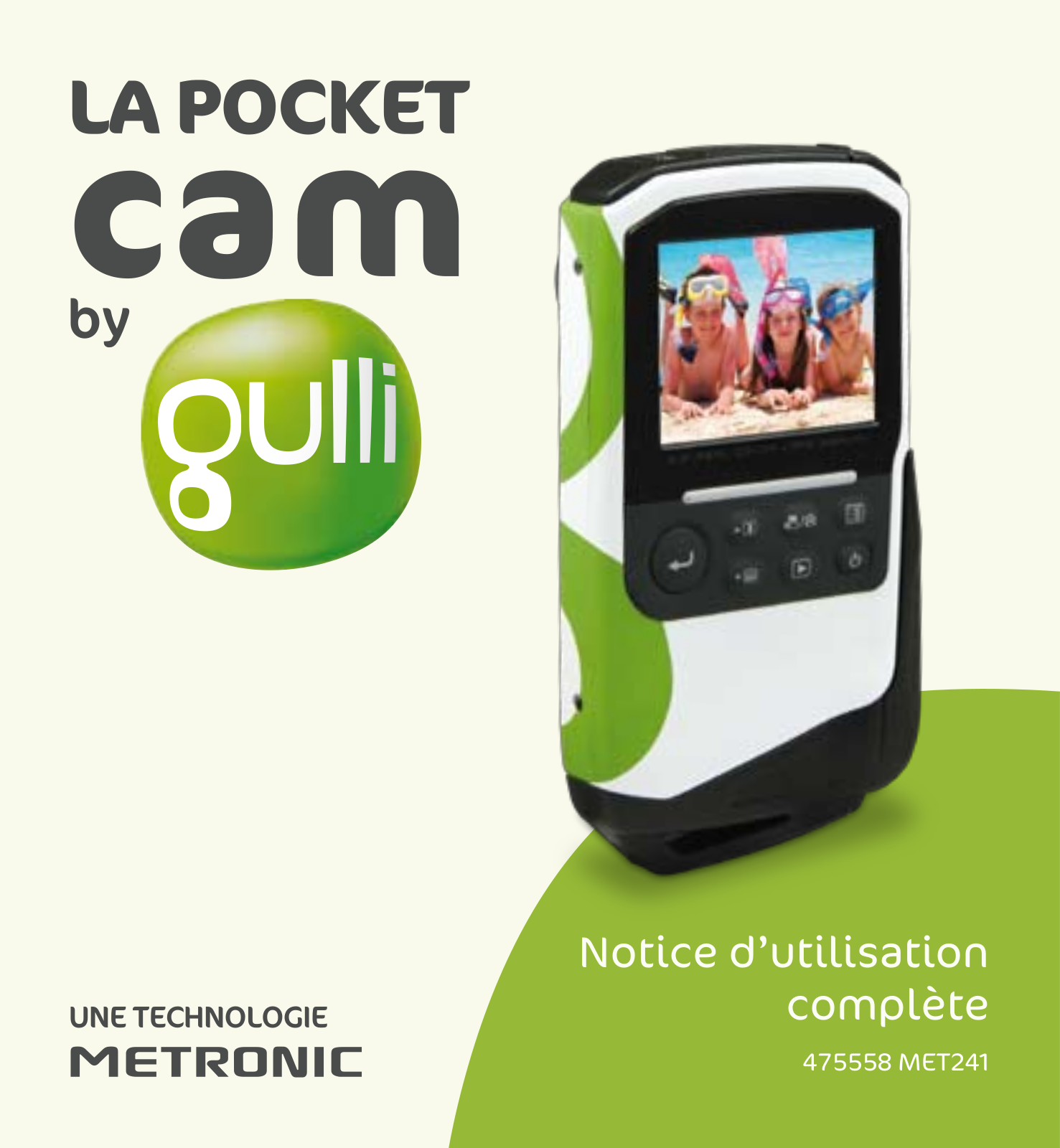 METRONIC POCKET CAM BY GULLI User Manual