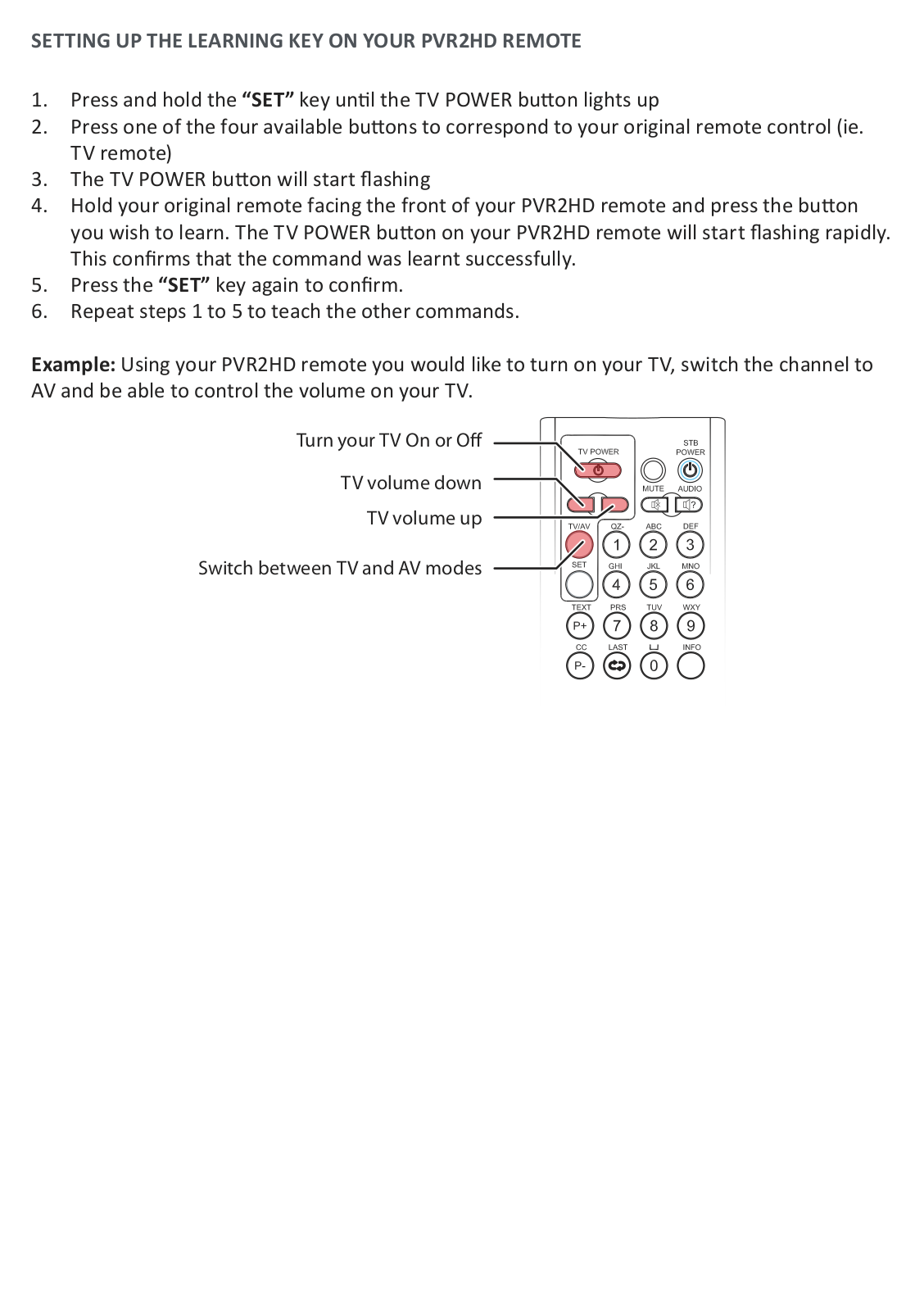 Wintal PVR2HD Guide