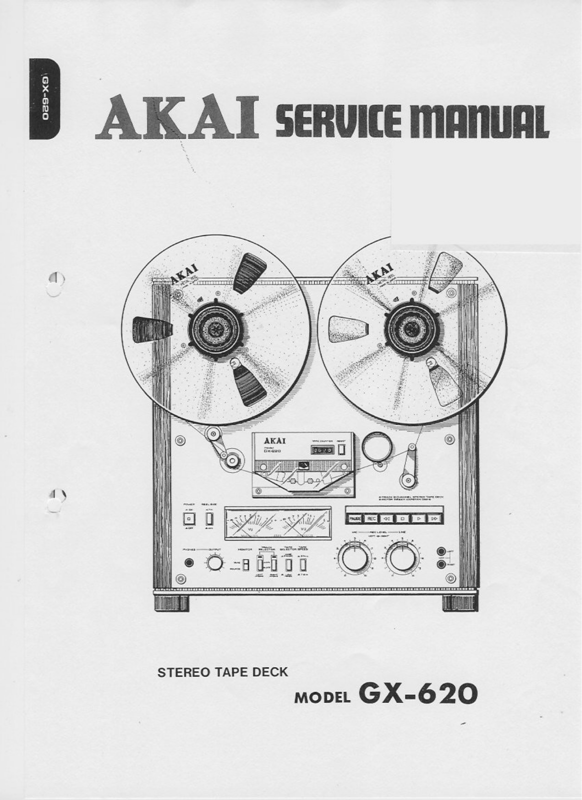 Akai GX-620 Service manual