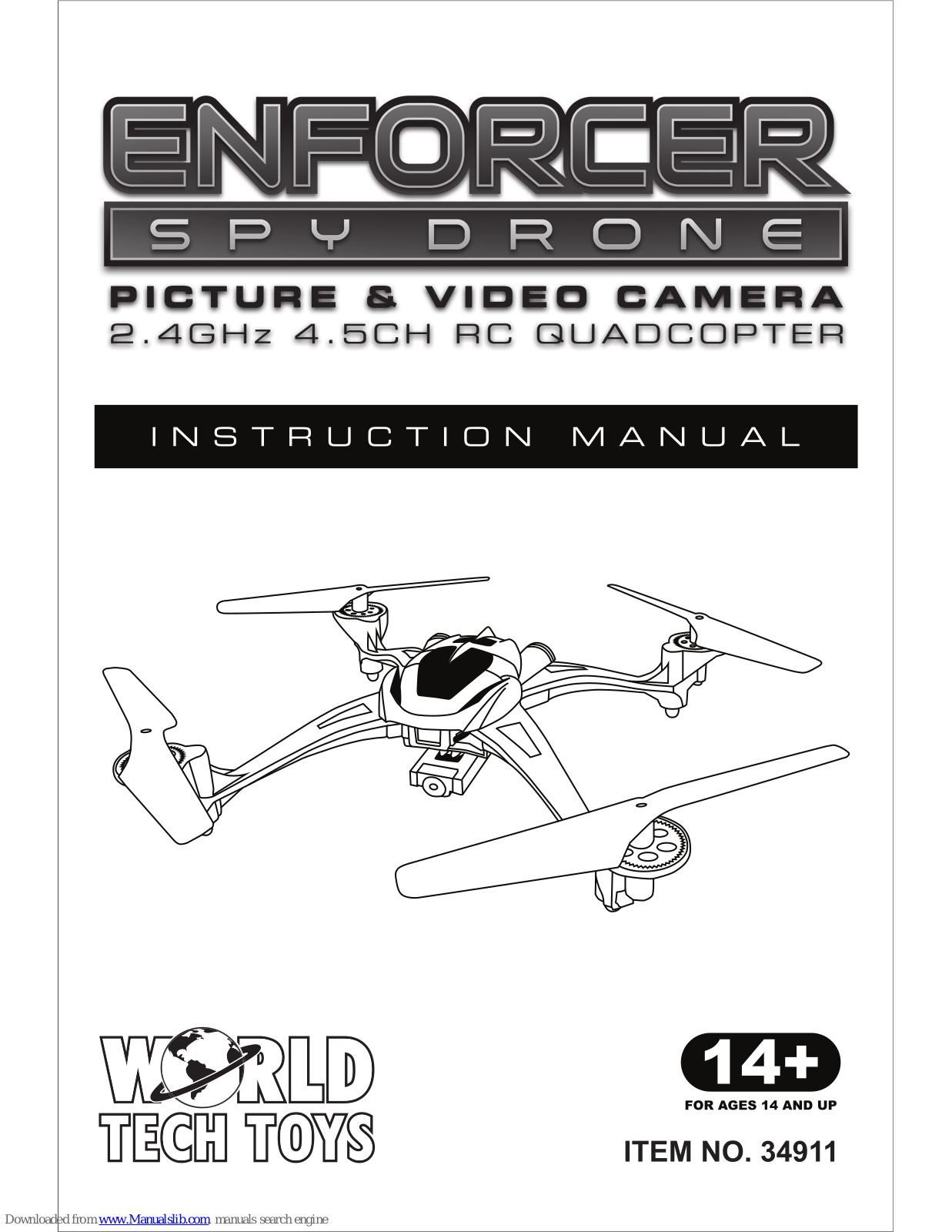 World Tech Toys 34911 Instruction Manual