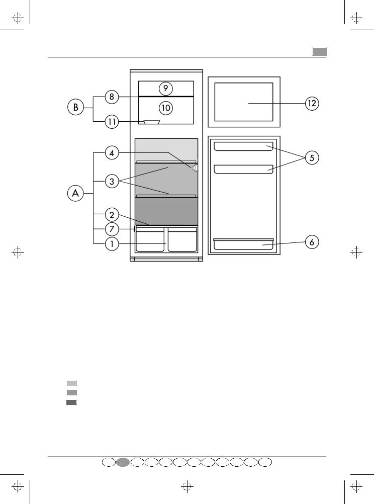 Whirlpool ART 542/H PRODUCT SHEET