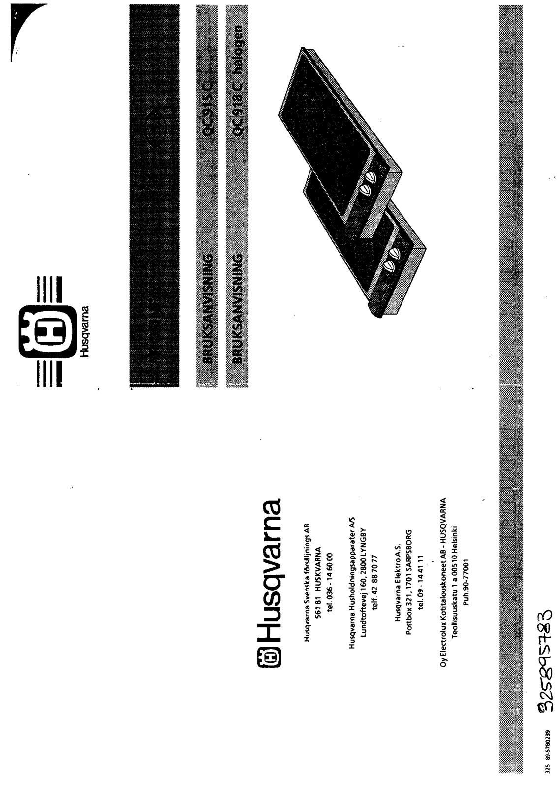 Husqvarna QC918C, QC915C User Manual