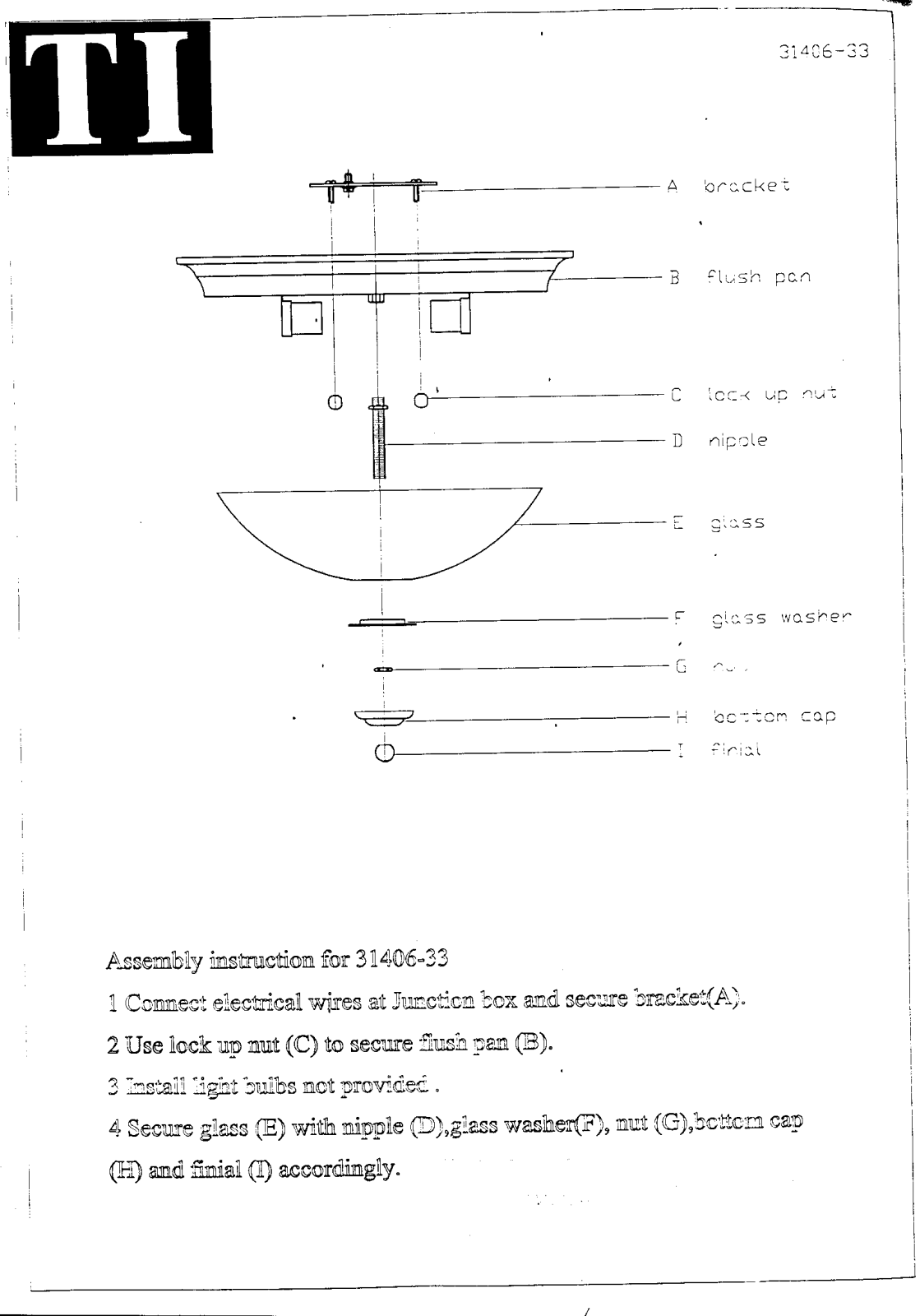 Triarch 31406-33 User Manual