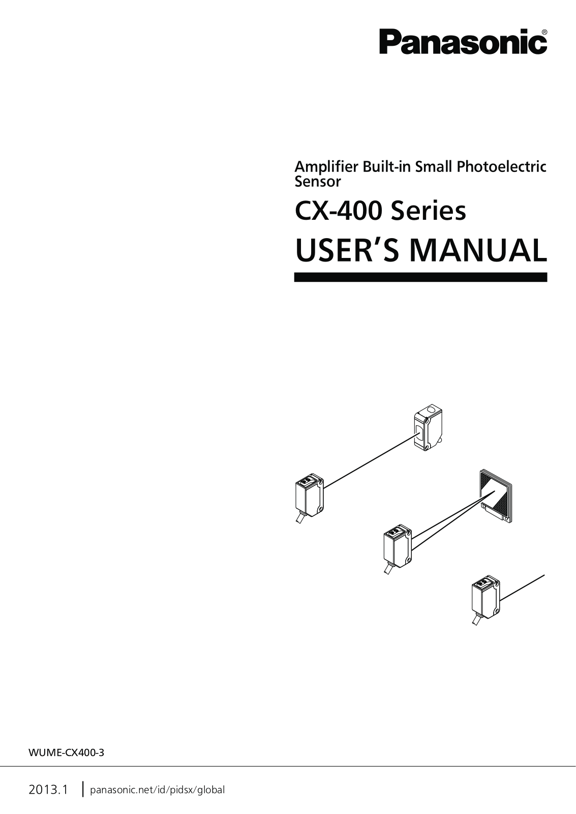 Panasonic CX-400, CX-411, CX-413, CX-412 User Manual