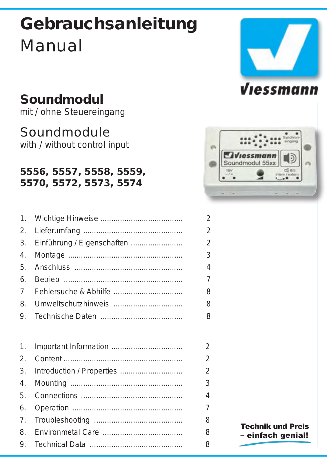 Viessmann 5572 User guide