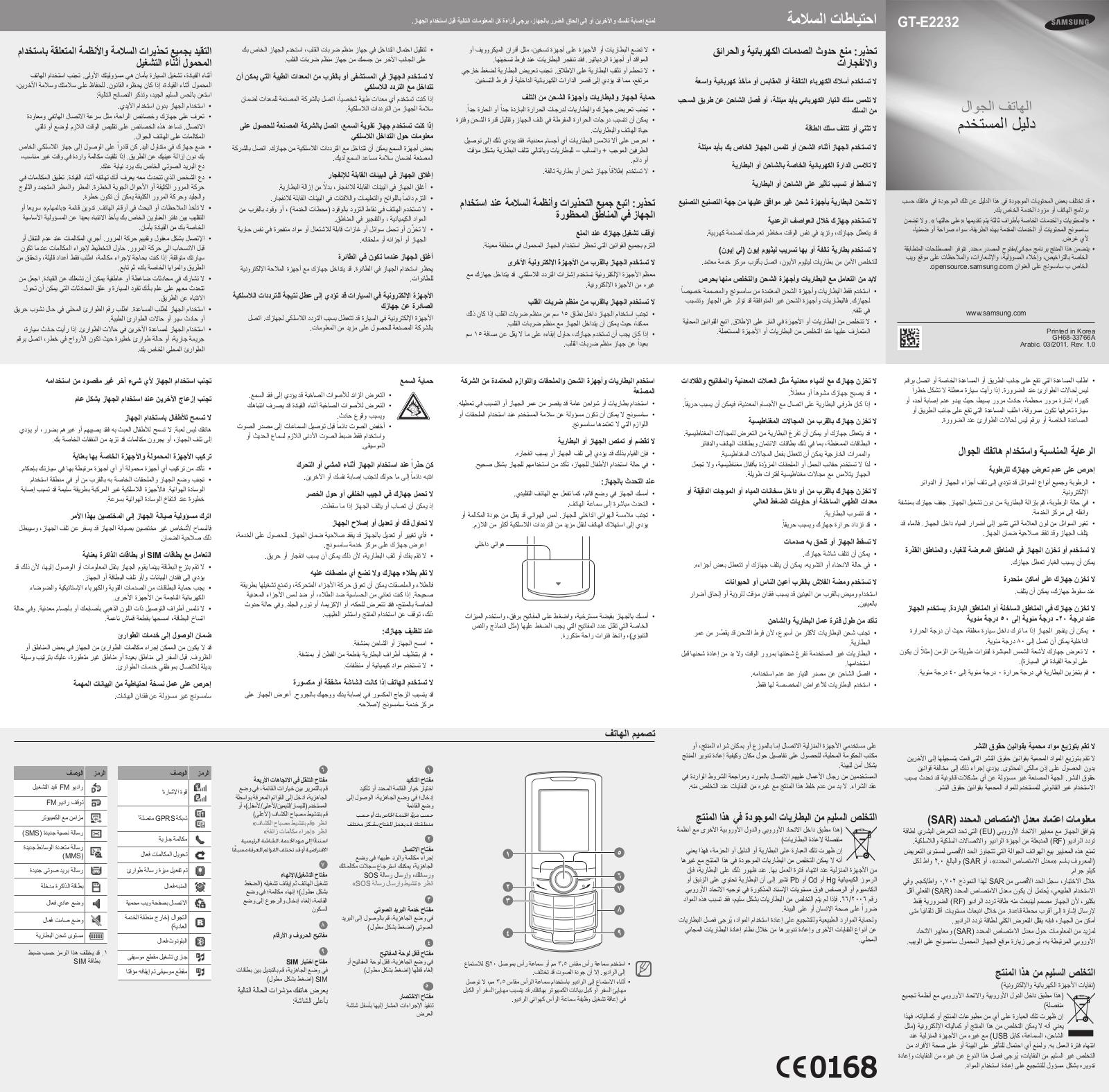 Samsung E2232-G User Manual