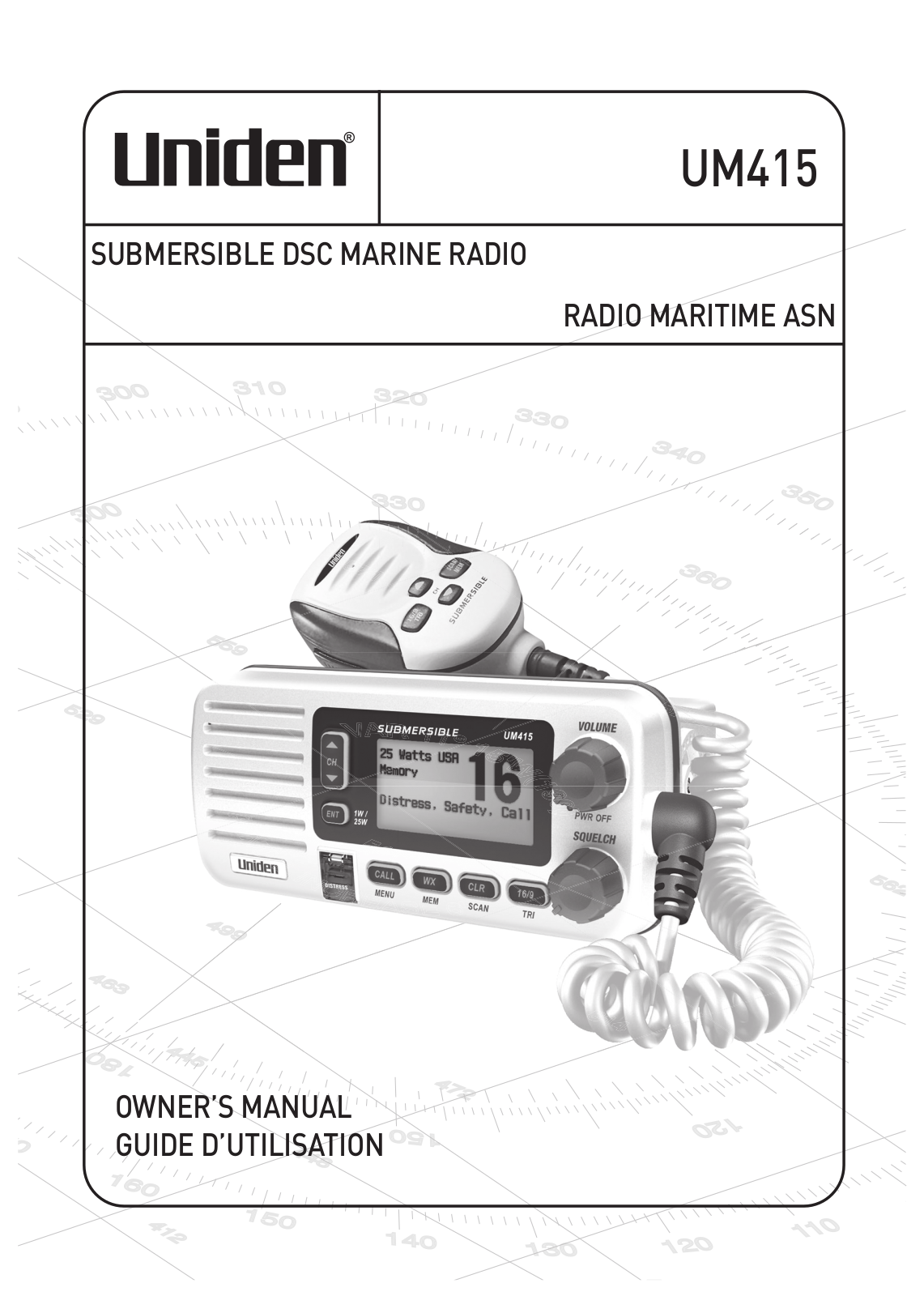 Uniden UM415 User Manual