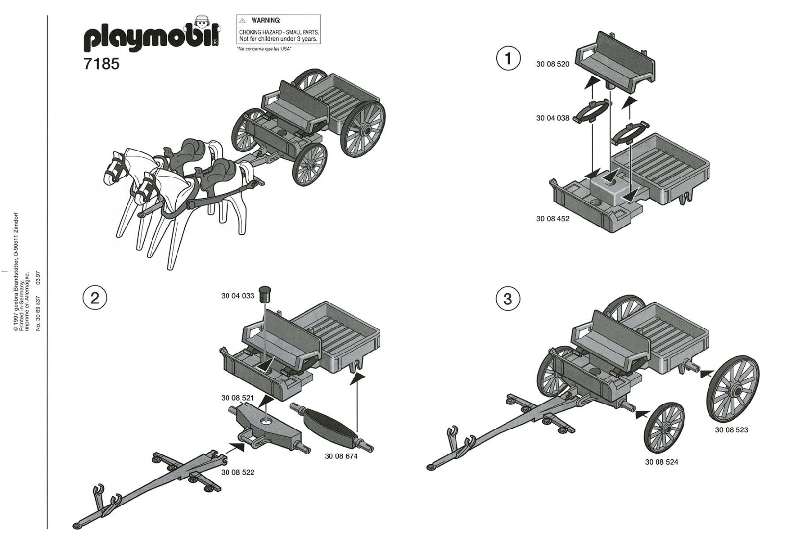 Playmobil 7185 Instructions