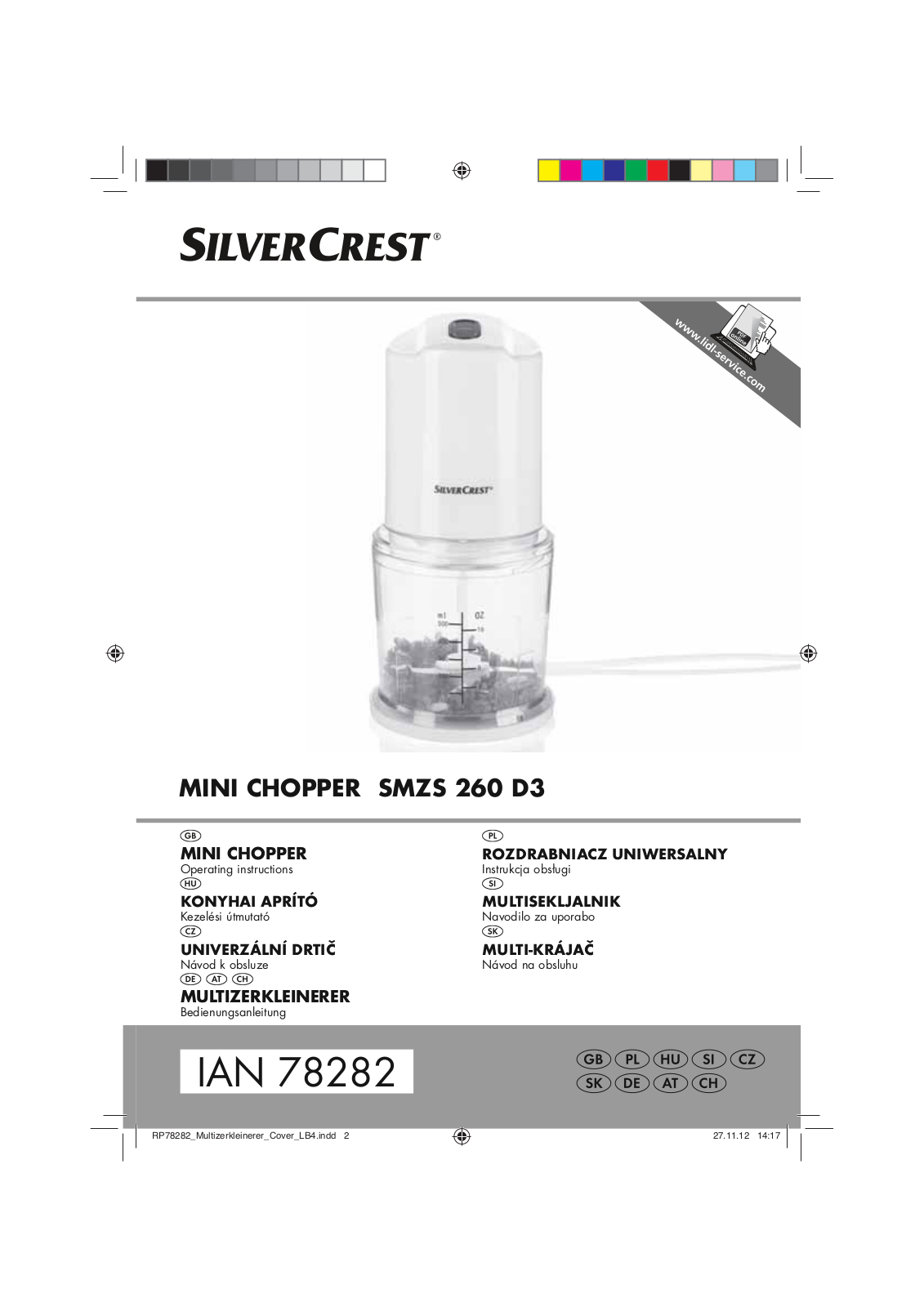 Silvercrest SMZS 260 D3 User Manual