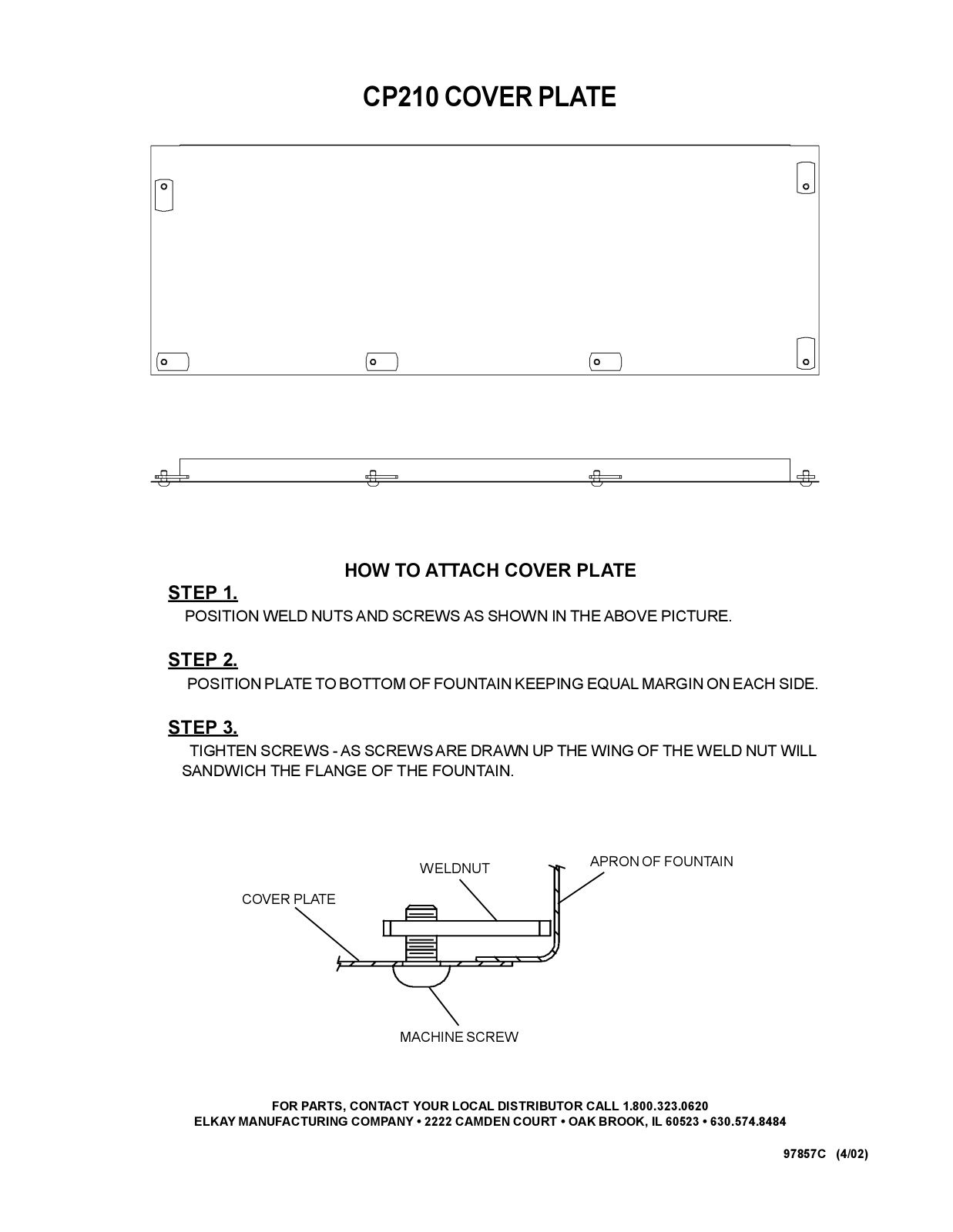 Elkay CP210 User Manual