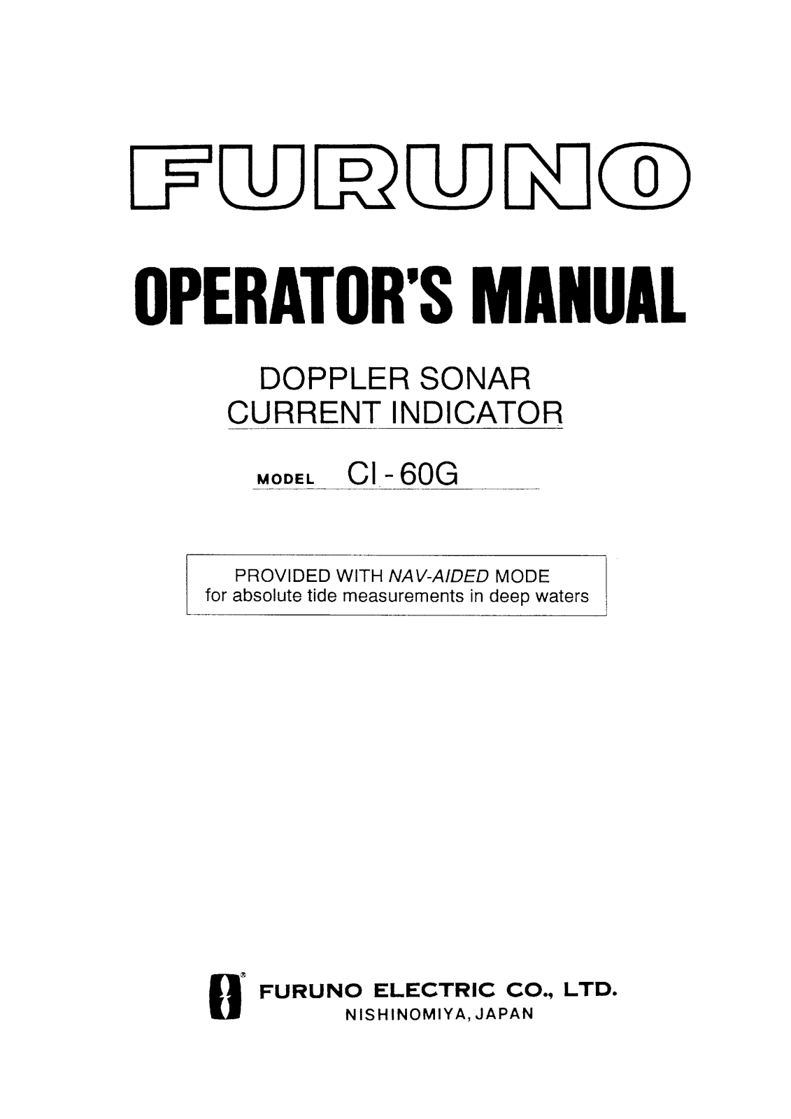 Furuno SU200K, SU80K, SU50K, SU120K, SU160K User Manual