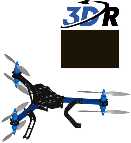 3D Robotics 3DR Y6 DIY Frame Kit User Manual