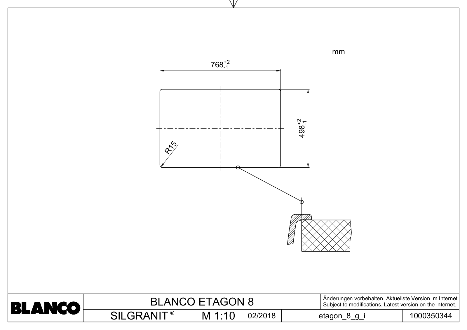 Blanco Etagon 8 Service Manual