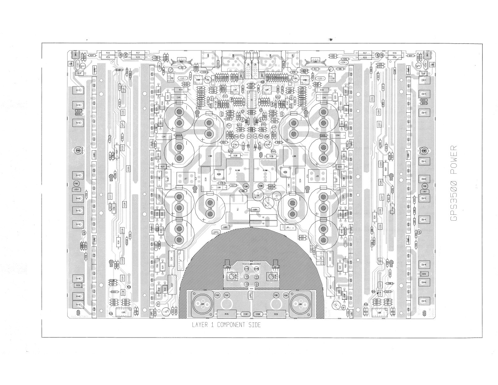 Peavey gps2600, gps2400, gps3500 schematic