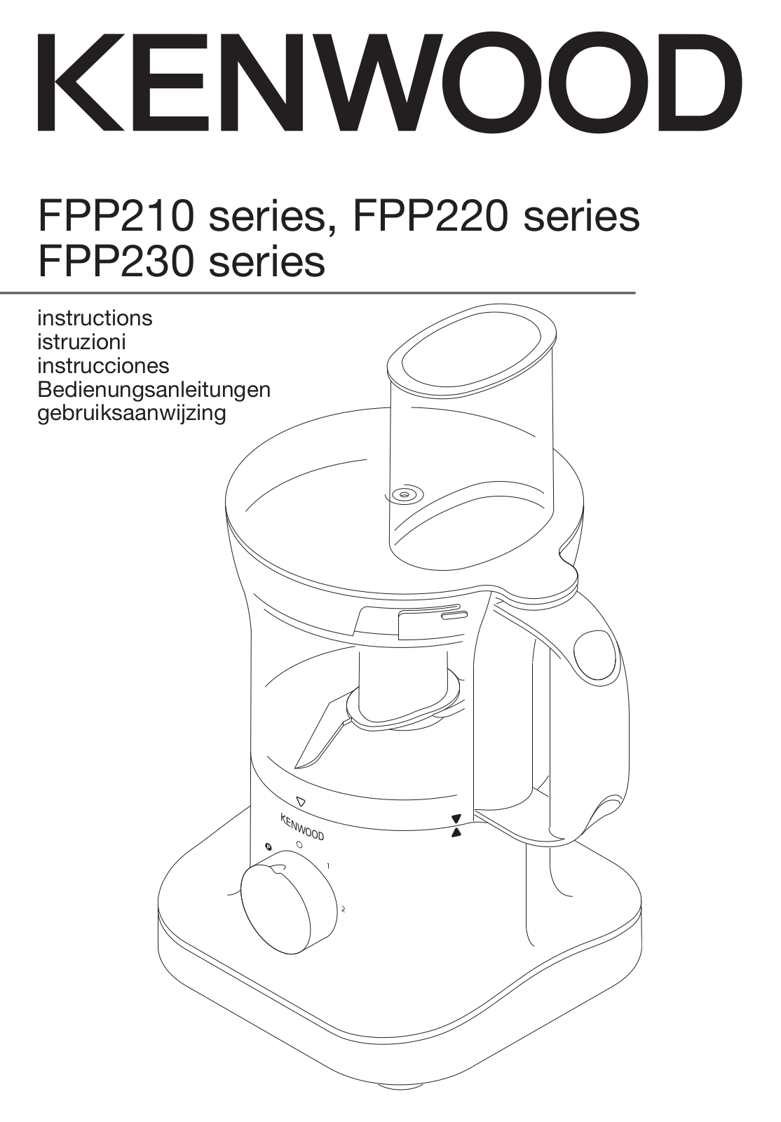 KENWOOD Fpp225 User Manual