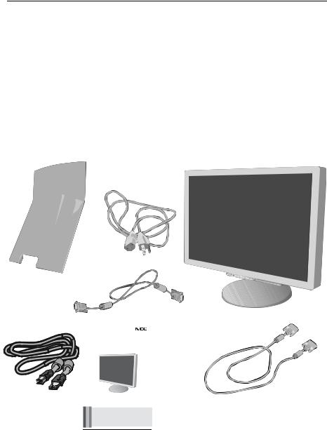 NEC LCD2470WVX, LCD2470WNX User Manual