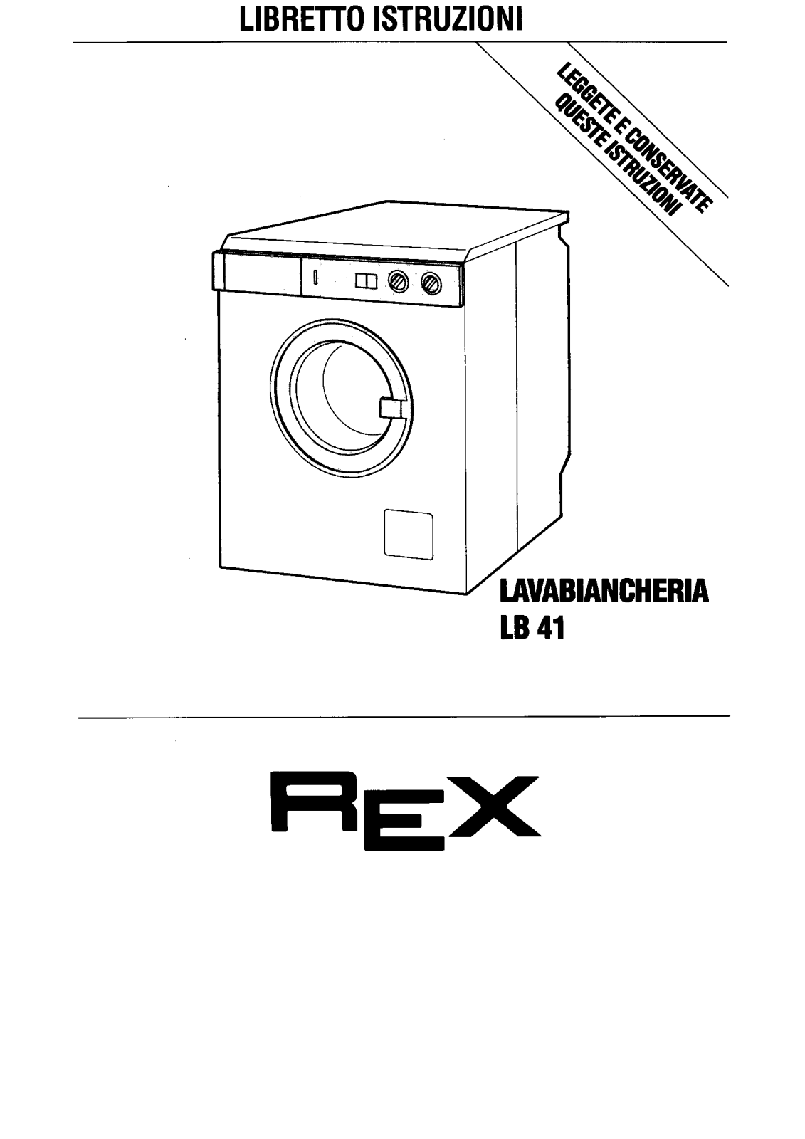 Rex LB41 User Manual