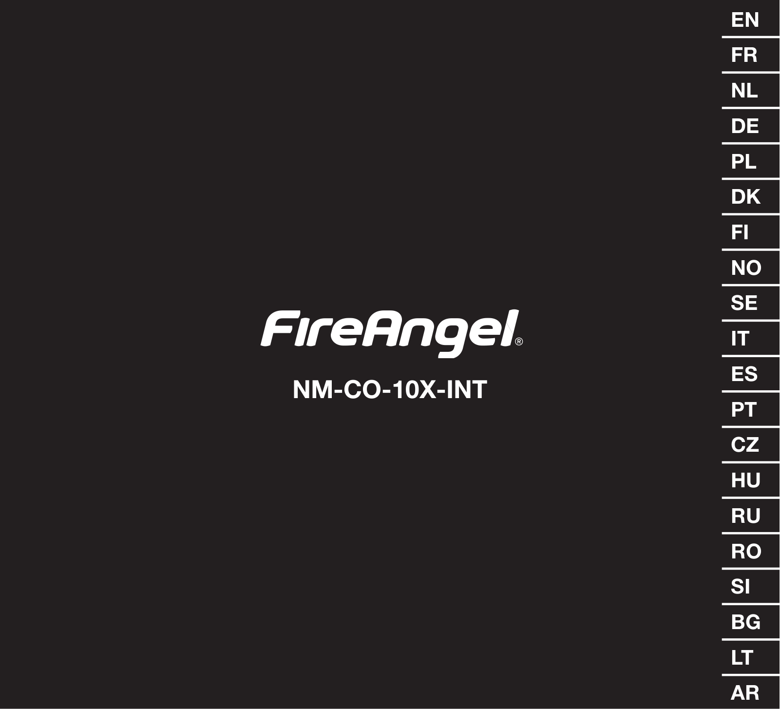 FireAngel NM-CO-10X-INT User guide