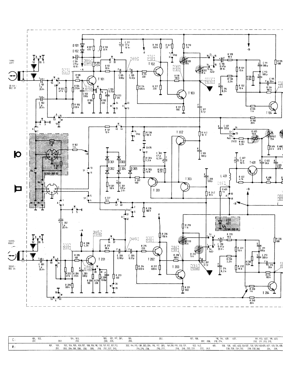 Grundig CN-500 Schematic