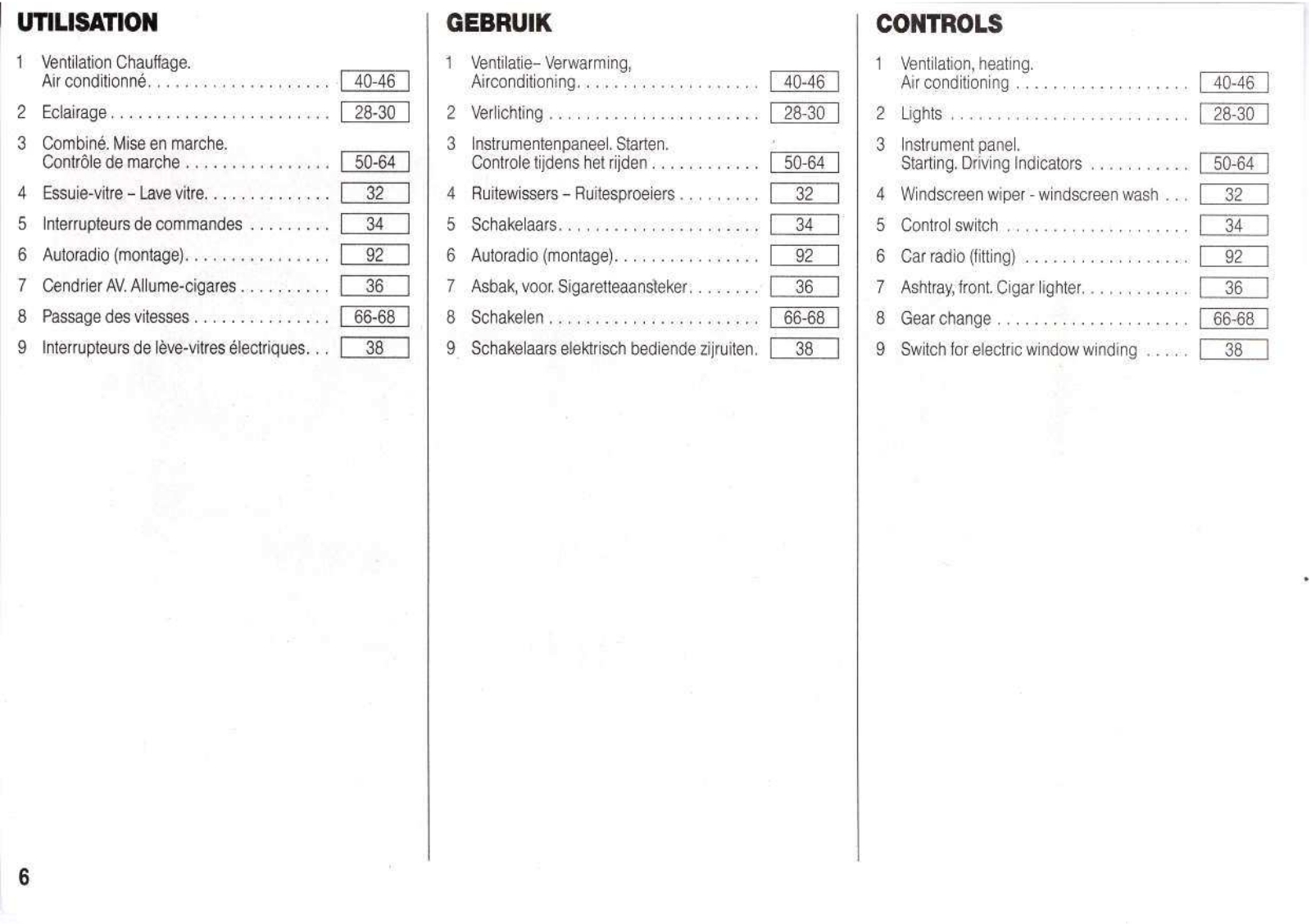 Peugeot 205 Dag       1998 Owner's Manual