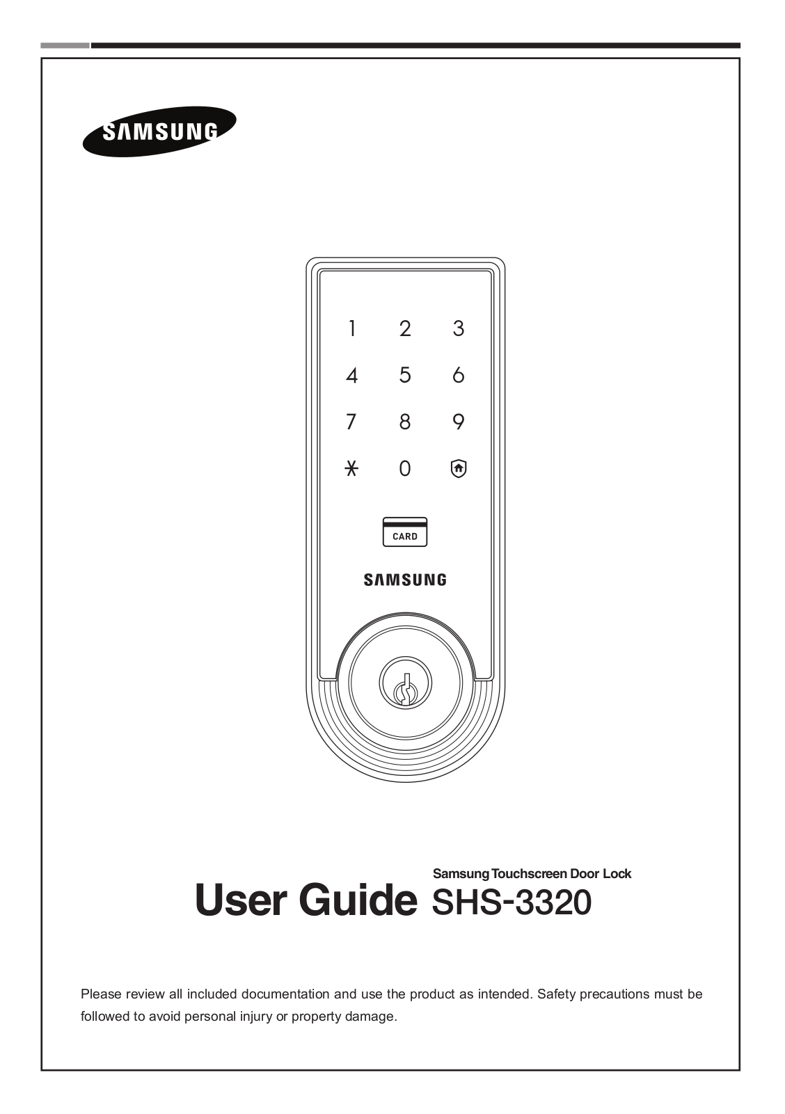 Samsung SHS 3320 Users Manual