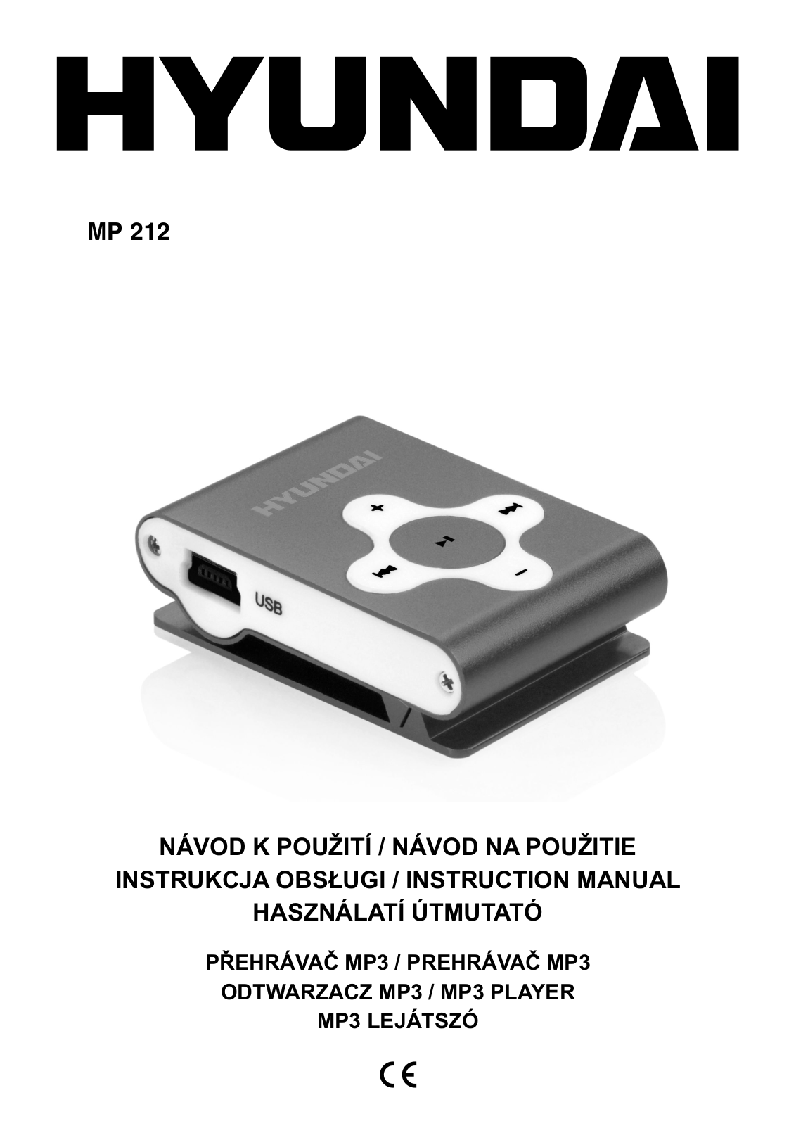 Hyundai MP 212 GB4R, MP 212 GB4BK User Manual