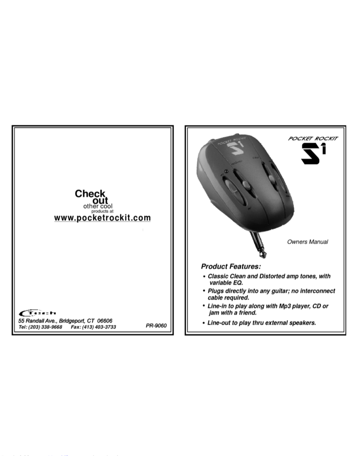 C-Tech S1 User Manual