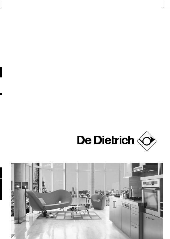 De dietrich DRH620JE User Manual