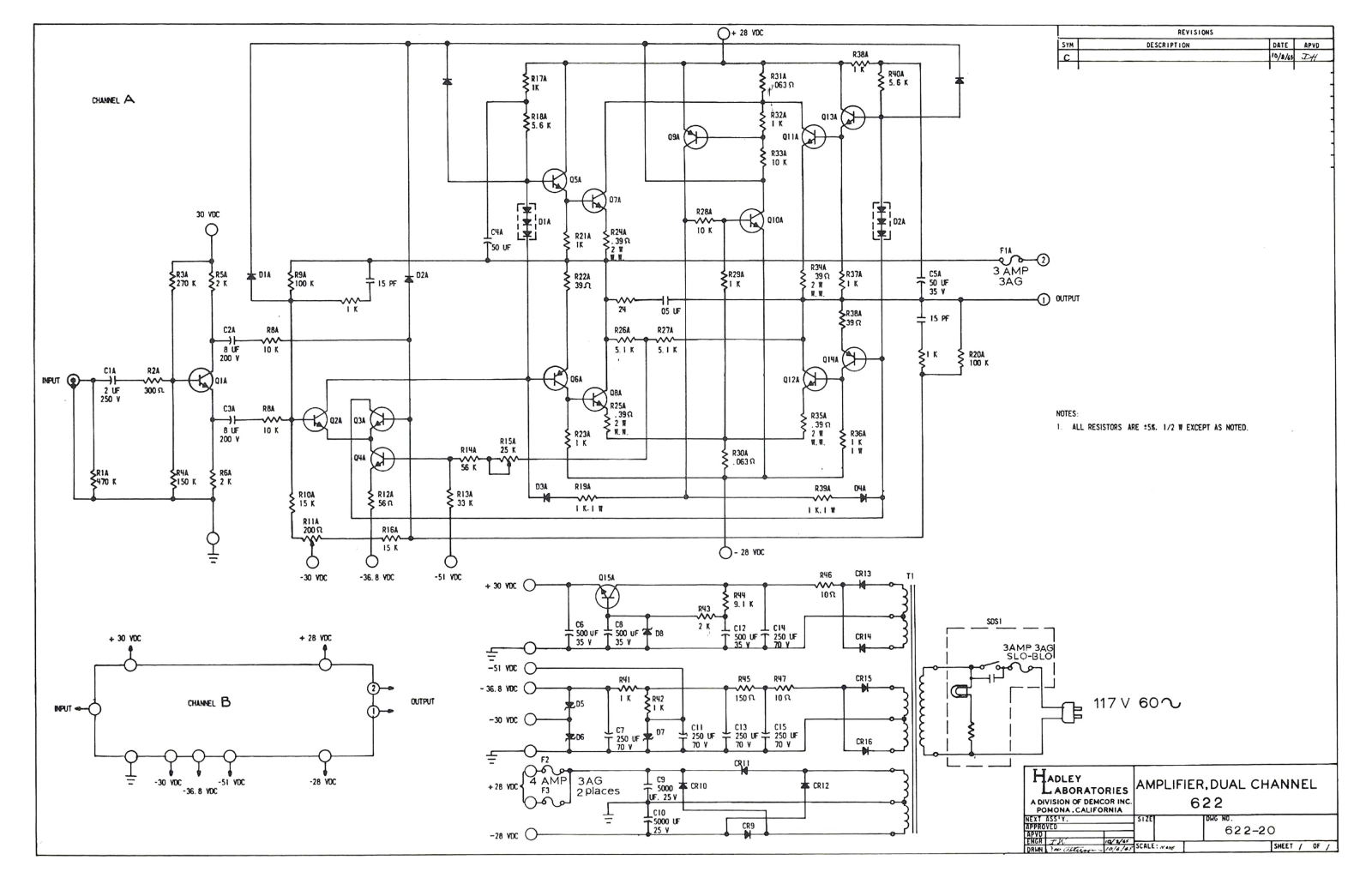 Other H Hadley-622 Schematic - ManualMachine.com