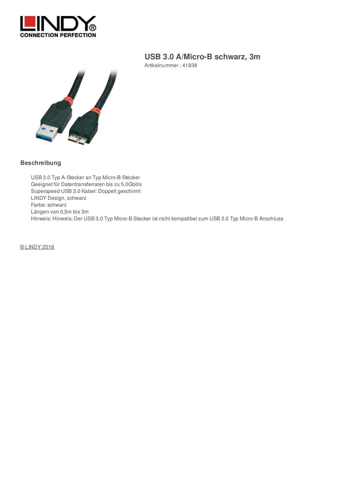 Lindy 41838 User Manual - ManualMachine.com